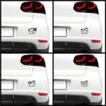 4 Decor Sticker auto - Dispozitii 4 (pachet)