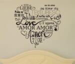 4 Decor Sticker Te iubesc in 16 limbi - beestick-deco - 128,00 RON