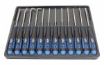 Satra Set șurubelnițe și minicarlige lungi 12 buc, Satra S-90060 (S-90060)