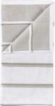 Zone Denmark Prosop de baie Sauna 70 x 140 cm, alb-gri (37608) Prosop