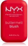 NYX Professional Makeup Buttermelt Blush púderes arcpír árnyalat Butta Cherry Pop 5 g