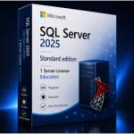 Microsoft SQL Server 2025 Standard edition Perpetual 1 Server License Education (DG7GMGF0VNJS:0002)