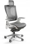 UNIQUE Wau 2 NW41 office chair, charcoal/white mesh (W-709-W-NW41)