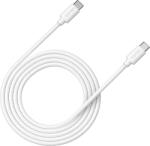 CANYON UC-12, cable 100W, 20V/ 5A, typeC to Type C, 2M with Emark, Power wire : 20AWG*4C, Signal wires : 28AWG*4C, OD4.5mm, PVC , white (CNS-USBC12W)