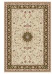 Delta Carpet Covor Dreptunghiular, 200 x 300 cm, Crem / Verde, Model Lotos (LOTUS-523-130-23) Covor