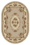 Delta Carpet Covor Oval, 150 x 230 cm, Bej, Model Floral Lotos (LOTUS-575-110-O-1523) Covor