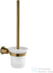 Omnires ART LINE fali WC kefe, szálcsiszolt bronz AL53620BR (AL53620BR)