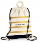 Beniamin Hátizsák táska Be Positive 43x32cm csíkos (5901276102304)