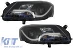 KITT EU Fényszóró VW Volkswagen Passat B7 (2010-2014) fénycső LED DRL fekete (LPVWI3)