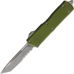 Microtech Knives SCARAB II GEN III EXECUTIVE T/E APOCALYPTIC PART SERRATE OD GREEN 1177-11APOD