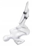 Toyfa Bokabilincs Anonymo Puha Poliészter Ezüst 28, 5CM (4905499294212)