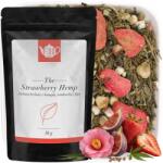 ChwilaHerbaty Zöld Kenderlevél tea 50 g Eper Füge Kamélia Friss Aroma (Strawberry Hemp)
