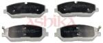 ASHIKA set placute frana, frana disc ASHIKA 50-0H-H22 (50-0H-H22)