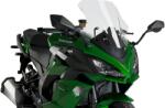 Puig Z-Racing szélvédő Kawasaki Ninja 1000SX 2020, átlátszó Puig Váz, idomok és járműkiegészítők Szélvédők és tartozékaik Szélvédők Motorkerékpár- és robogószélvédők