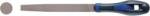 Ajax Pilă de atelier plată cu vârf ascuțit, 250 mm, cu mâner ergonomic, 25 × 5 mm, tăietură nr. 2 286203272525 (286203272525) Pila