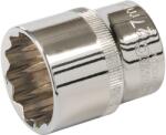 Silverline Cheie tubulară scurtă cu 12 laturi 27 mm 1/2" 436883 (436883) Cheie tubulara