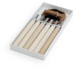 Maruichi Set de mini-dălți pentru sculptură L-6 cu mâner din lemn - 6 bucăți 5331 (5331) Dalta