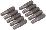 Silverline Set de biți CrV T30 - 10 buc. 486941 (486941) Set capete bit, chei tubulare