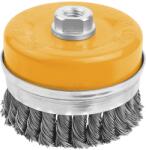 TOLSEN TOOLS Perie cupă împletită de 75 mm, HD 77513 (77513)