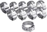 Extol Premium Clemă furtun, 10 buc, 13, 8 mm, INOX 8865171 (8865171)