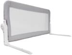 GUIMO Bariera de protectie pentru pat, rabatabila, Guimo, 150 x 48 cm, culoare Gri