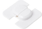  Protectie pentru dulapuri, 6, 5x6x1cm, Plastic, Alb