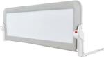 Guimo Bariera de protectie pentru pat, rabatabila, Guimo, 180 x 65 cm, culoare Gri