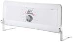 GUIMO Bariera de protectie pentru pat, Guimo, 150x48 cm, Sweet Dreams, Decor Pisica, Alb