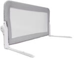 Guimo Bariera de protectie pentru pat, rabatabila, Guimo, 150 x 65 cm, culoare Gri