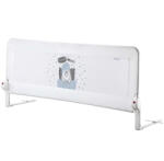 GUIMO Bariera de protectie pentru pat, rabatabila, Guimo, 120x48 cm, Sweet Dreams, Decor Catel, Alb
