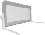 Guimo Bariera de protectie pentru pat, rabatabila, Guimo, 200 x 65 cm, culoare Gri