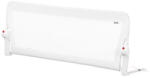 Guimo Bariera de protectie pentru pat, rabatabila, Guimo, 124 x 65 cm, Alb
