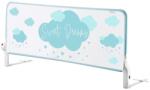 GUIMO Bariera de protectie pentru pat, Guimo, 120x48 cm, Sweet Dreams, Decor Norisori, Verde Menta