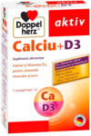 Calciu + Vitamina D3, 30 Capsule + 10 Capsule Gratis, Doppelherz