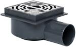 RPX-RIG Rigola Patrata 90x90mm Cu Orificii / Abs 40mm (46882r)