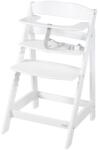 roba Scaun de masa Babyhochstuhl Sit Up Flex - din lemn, alb, ajustabil, pentru copii de la 6 luni (983405) Scaun de masa bebelusi, inaltator