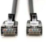 ASSMANN Patch Cord Digitus by Assmann DK-1632-A-015S-BL-10, Cat6a, F/FTP, 1.5 m, Black, 10 bucati (DK-1632-A-015S-BL-10)