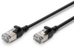 ASSMANN Patch Cord Digitus by Assmann DK-1632-A-030S-BL-10, CAT6a, F/FTP, 3 m, Black, 10 bucati (DK-1632-A-030S-BL-10)