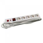 V-TAC Prelungitor cu protecție 5 prize, 1.4 m, 16A, 3G1.5 mm2 V-Tac SKU-8818 (SKU-8818)