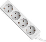 TED Electric Prelungitor 4 prize Schuko, 1.5 m, cablu 3x1 mm2, 10A/2300W, alb, TED Electric GN081930 (GN081930)