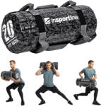 inSPORTline Erősítő zsák fogantyúkkal inSPORTline Fitbag Camu 20 kg (17894)