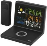 EMOS Stația meteo EMOS E8010 cu încărcare wireless de 10 W, negru (E8010)