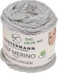 Austermann Step Merino 4 Uni & Melangen 90317-1001 Light Grey Melange Kötőfonal (90317-1001)