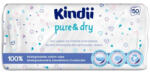Kindii Pure & Dry száraz baba törlőkendő (50 db)