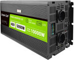Green Cell Inverter LCD 48V 5000W/10000W autós inverter kijelző Tiszta szinuszhullámú - GreenCell (GC36661)