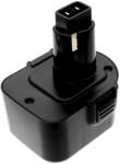 Utángyártott Black & Decker szerszámgép Ni-MH akkumulátor 12V 2100mAh PS130, PS130A - CameronSino (CS-BPS120PW)