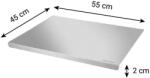 Tescoma GrandCHEF rozsdamentes acél alátét ételek előkészítéséhez 55 x 45 cm (428769)