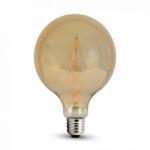 V-TAC Bec Led G125 E27 8w Cu Filament 2200k Alb Cald (sku-7149) - global-electronic