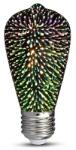 V-TAC Bec Led St64 E27 3w Cu Filament 3000k Alb Cald Model 3d (sku-212705) - global-electronic