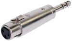 BST Adaptor Xlr Mama - Jack 6.35 Tata Stereo Metal (18-5568)